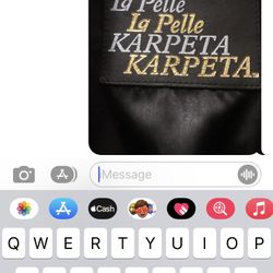 Black Leather la Pelle Karpeta Women’s  Jacket
