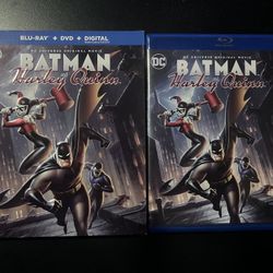 Batman And Harley Quinn Blu Ray