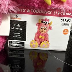 Adorable Pink Monster 
