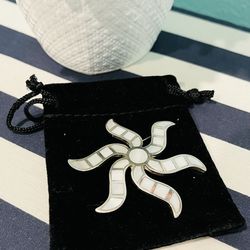 Antique Sterling Silver Brooch