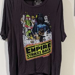 Womens Shirt Black Star Wars Medium