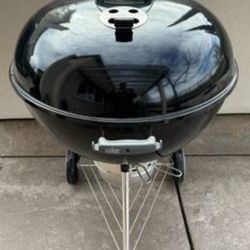 Your Choice $45 Each  Charcoal Grill 18" Black Weber  BBQ Grill Or Orange Barbecue Grill