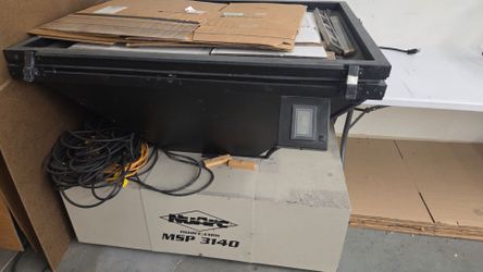Screen Printing Equipment Equipo de Serigrafia  5 color press, dryer, exposing unit