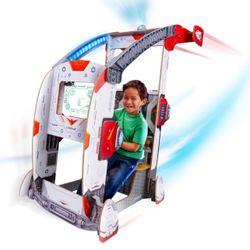 KidKraft Ultimate Spaceship Wooden Pretend Play Set with Lights Sounds and Space Projector