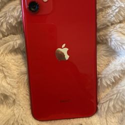 Red iPhone 11