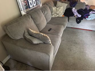 Used gray sectional
