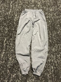 Gray Adjustable Cuffed Vintage Nike Track Pants Size Medium Can Fit A Large 