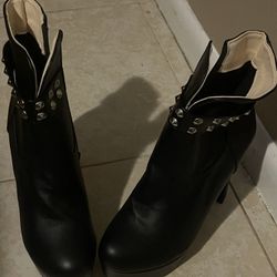 LEATHER HEAL BOOTS