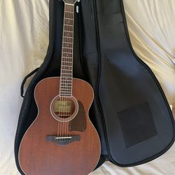 Ibanez Acoustic Guitar And Case 