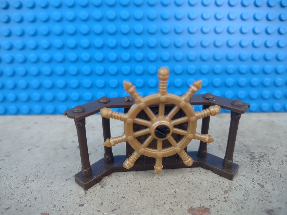 2003 Mega Bloks Dragons Krystal Wars Man O War Replacement Parts- Steering