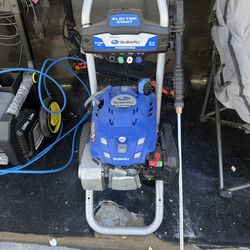 Gas powered pressure washer 3100 psi