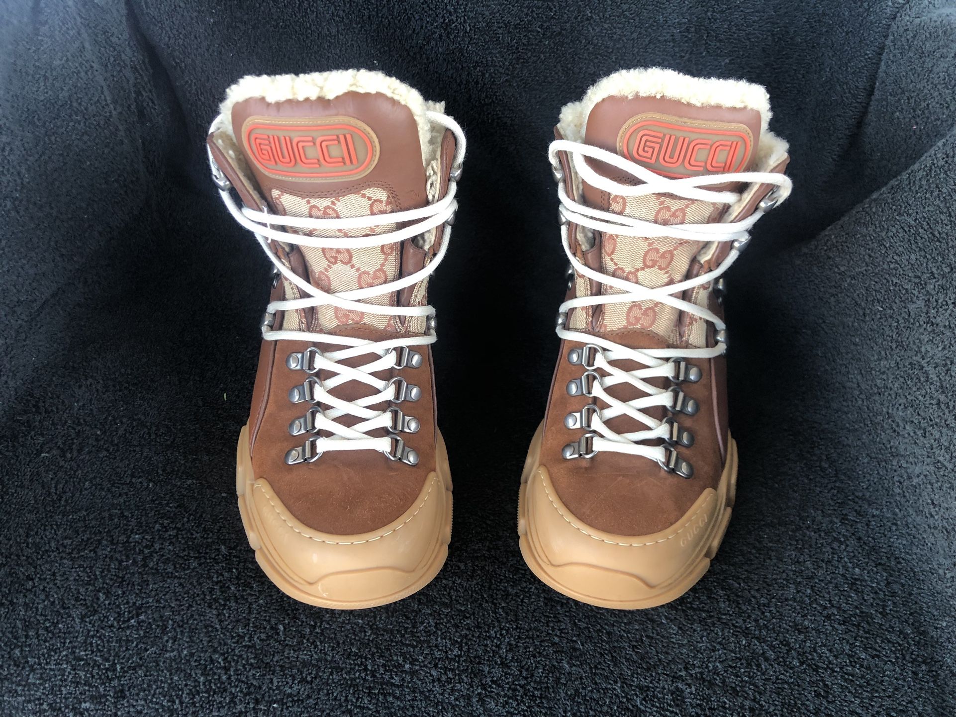 Gucci Flash trek Hiking Boot GG