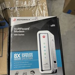 NEW MOTOROLA ARRIS SURFBOARD MODEM 400 SERIES MODEL SB6141 