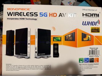 Wireless HDMI transmitter and receiver
