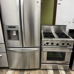 Stove And Fridge 