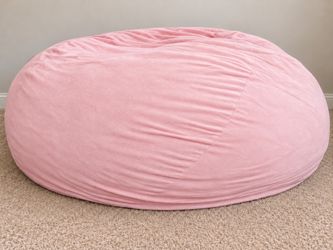 PINK BEAN BAG CHAIR 5ft