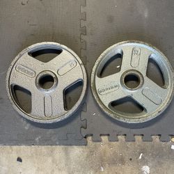 Olympic Weight Plates.     40 Dollars 