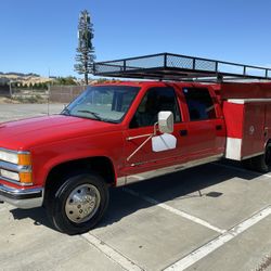 1996 Chevy Silverado 3500 Crew Cab One Ton Dually 