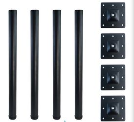 4 furniture legs 30in H