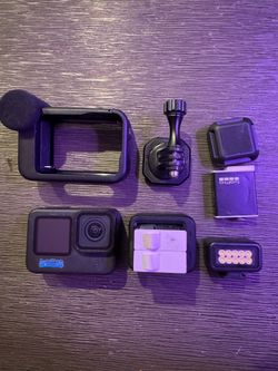 GoPro 11 with accessories