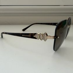Bvlgari Serpenti Sunglasses – Brown Havana Frame