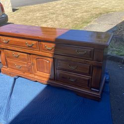 Dresser, Oak, 8 Drawers, Burlington Furniture Co, Delivery