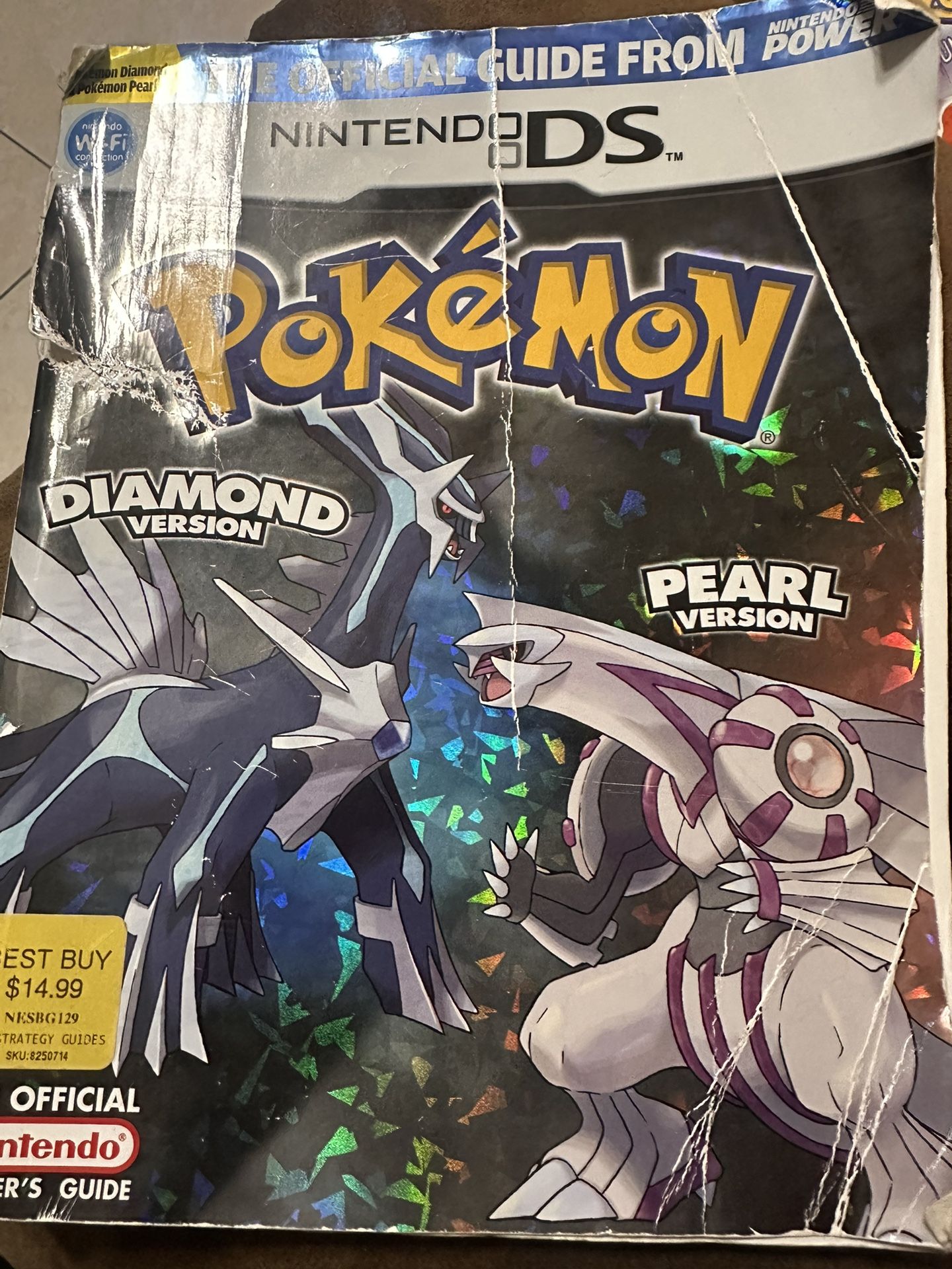 Nintendo Power Pokemon Diamond & Pearl Version Official DS Player Strategy Guide