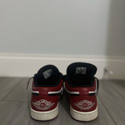 Jordan 1 Low(bred Toe)