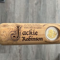 Jackie Robinson 50th Anniversary Baseball Bat