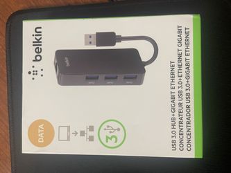 BELKIN USB 3.0 HUB+GIGABIT ETHERNET