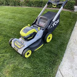 40v Ryobi push Lawn Mower - Battery Not Included 