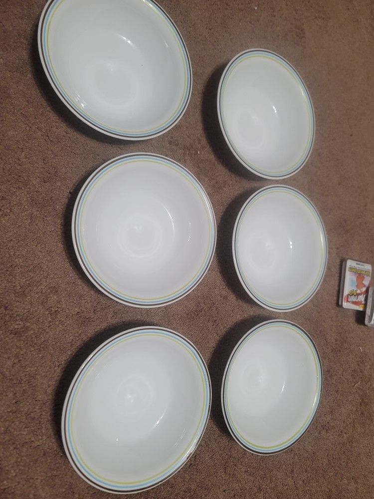 Corelle Corning Chocolate Mint Bowl