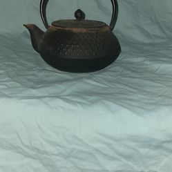 Antique Iron Kettle