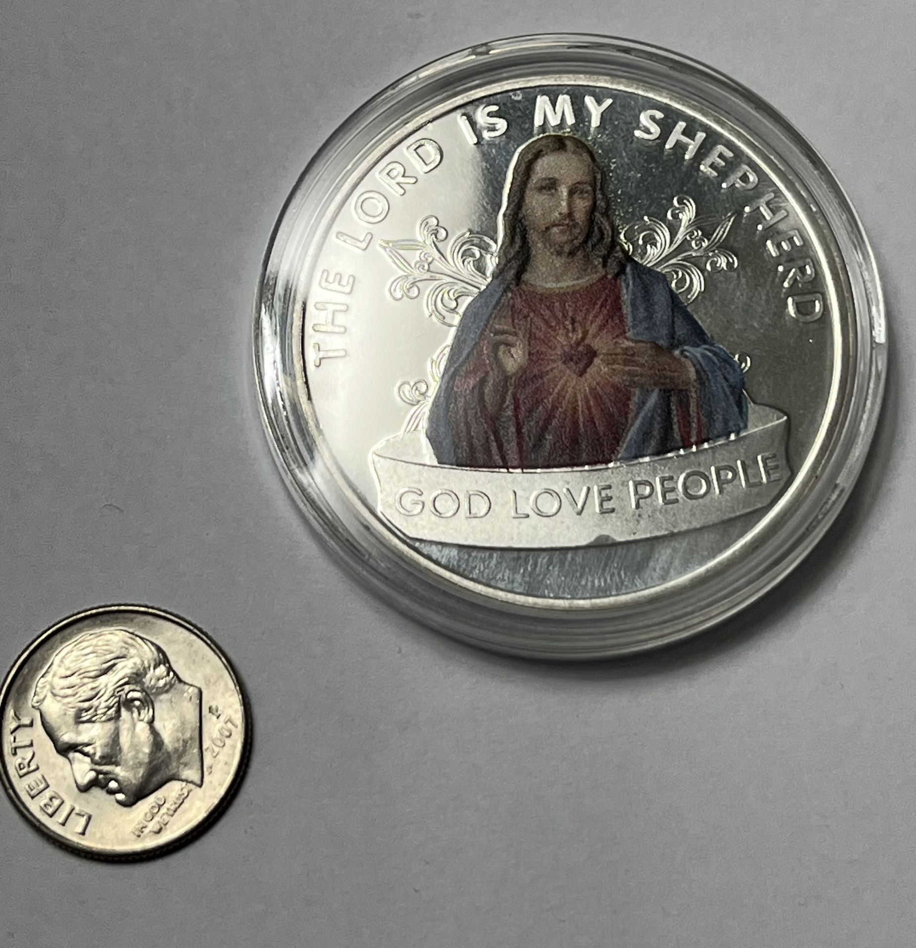 Silver Jesus Christ Silver Coin