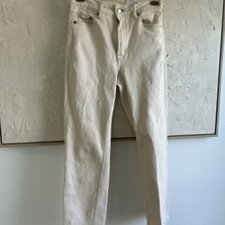 H&M Cream Jeans