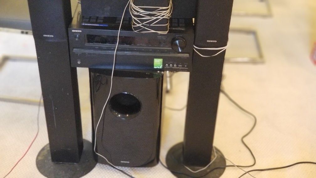 Home theater system.