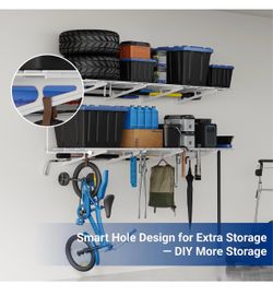 Brand new fleximount garage wall shelf 24” x 48” (2 pack)