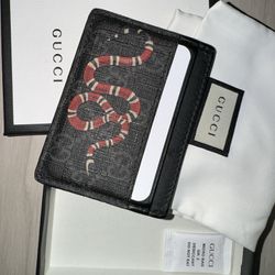 Gucci Snake Card Holder 