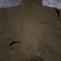 Essential Fear Of God Hoodie Size M