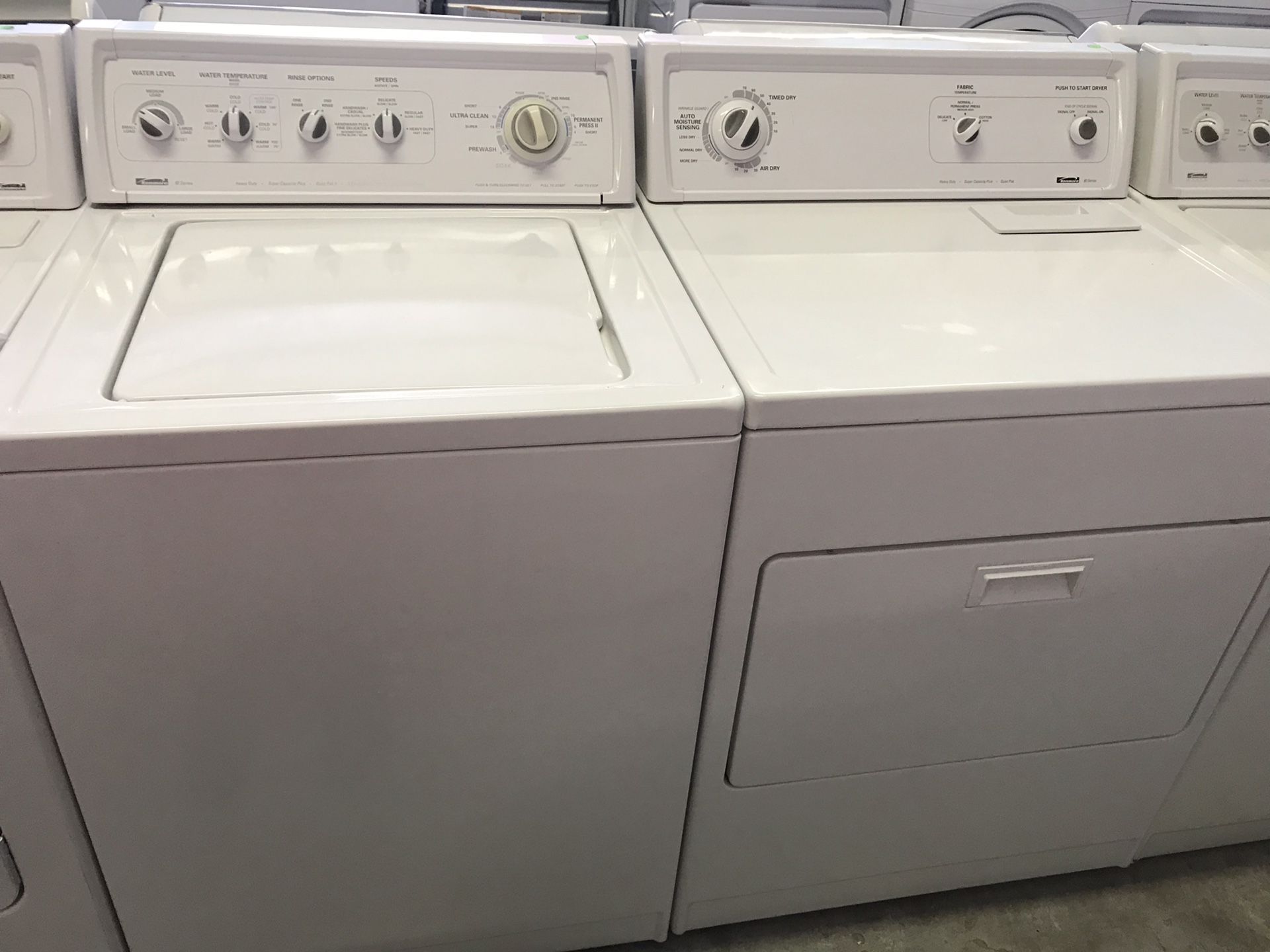 Kenmore Matching Washer & Dryer
