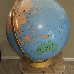Vintage Rand McNally Primary Political Globe