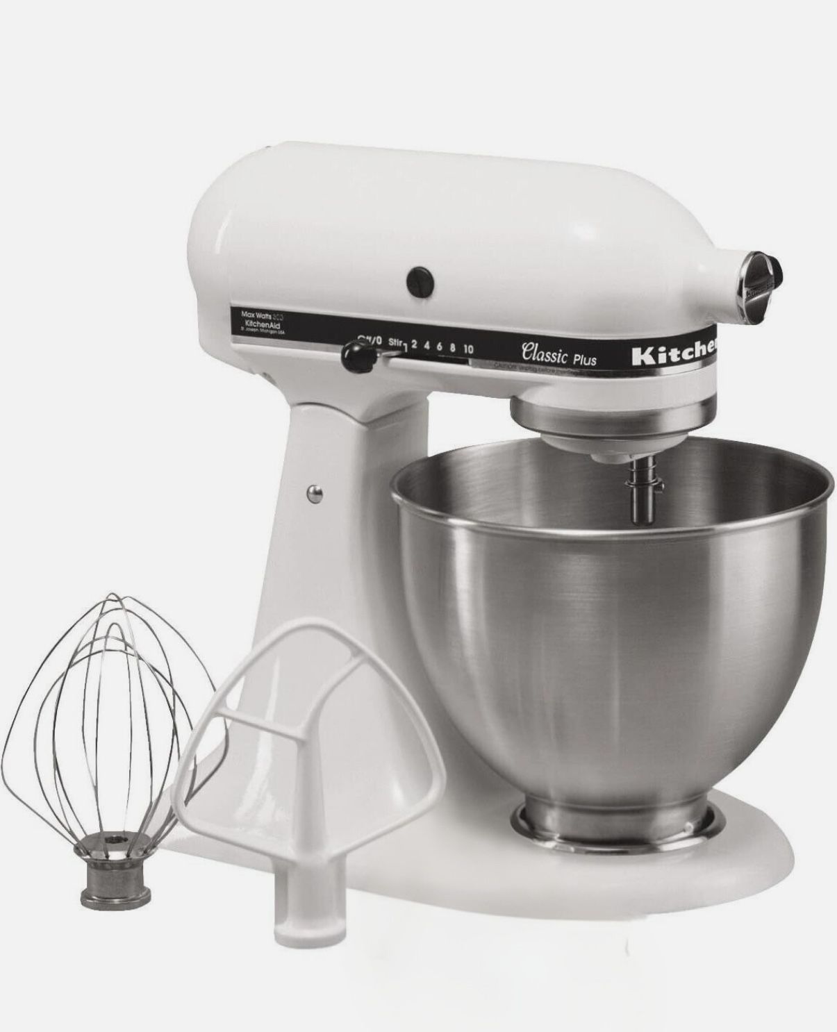 KitchenAid Classic Plus Series Tilt-Head Stand Mixer with 4.5-quart