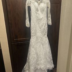 White Lace Wedding Dress