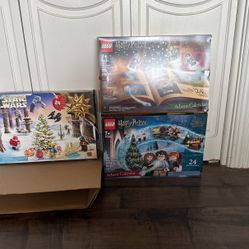 Lego Advent Calendars 2023 Star Wars, 2022/2021 Harry Potter Advent Calendars