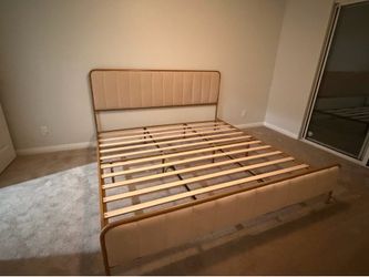 King size bed frame