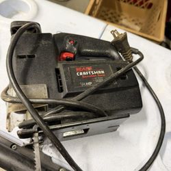 VINTAGE SEARS CRAFTSMAN SCROLLER SAW 1/3 hp” VARIABLE SPEED 