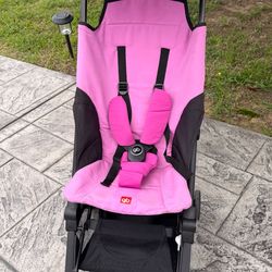 gb Pockit ultra-compact lightweight travel stroller-pink