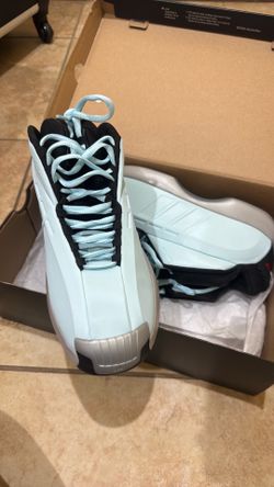 Adidas High-Top Sneakers Light Blue Black