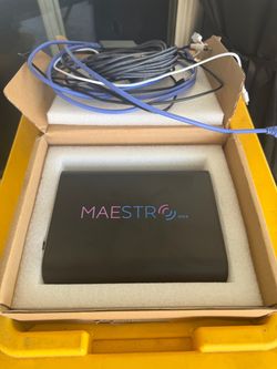 Maestro DMX Controller with cables and manual