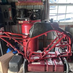 Yamaha blaster frame & Title 1990